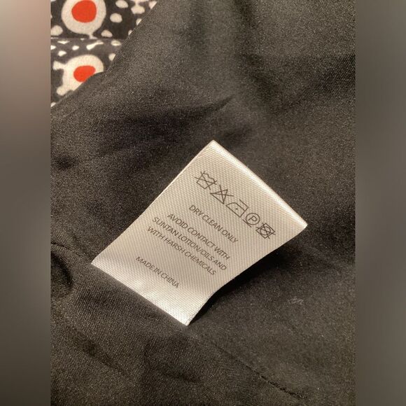 SALONI Brooke Batik Dot Dress Orange White Black Size M Women’s Designer Summer - Picture 15 of 15